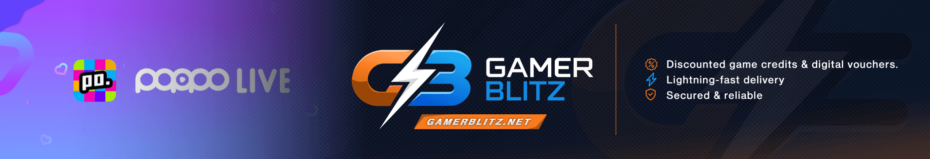 Poppo Live Coins banner